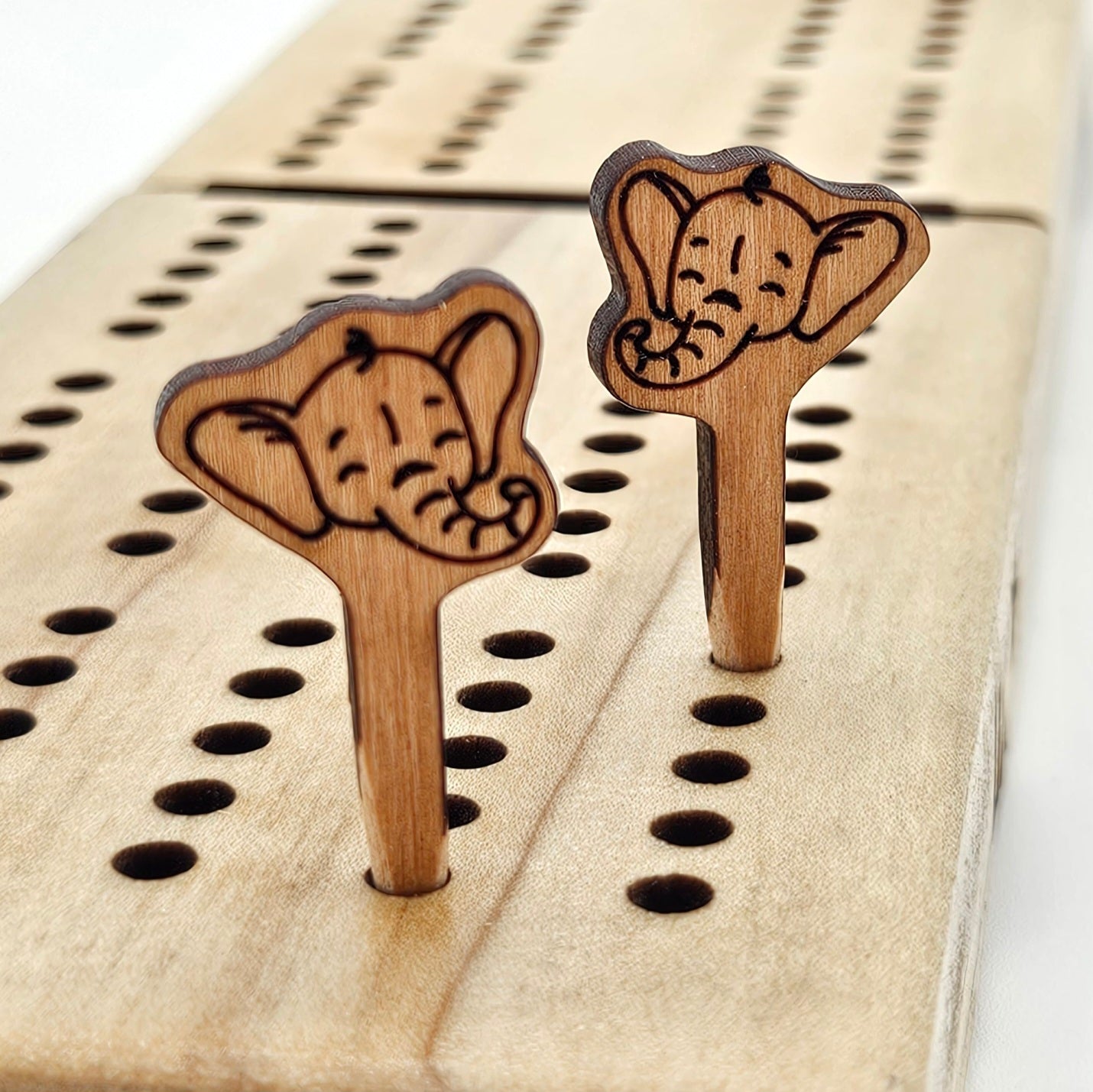 Cribbage Pegs - Elephant