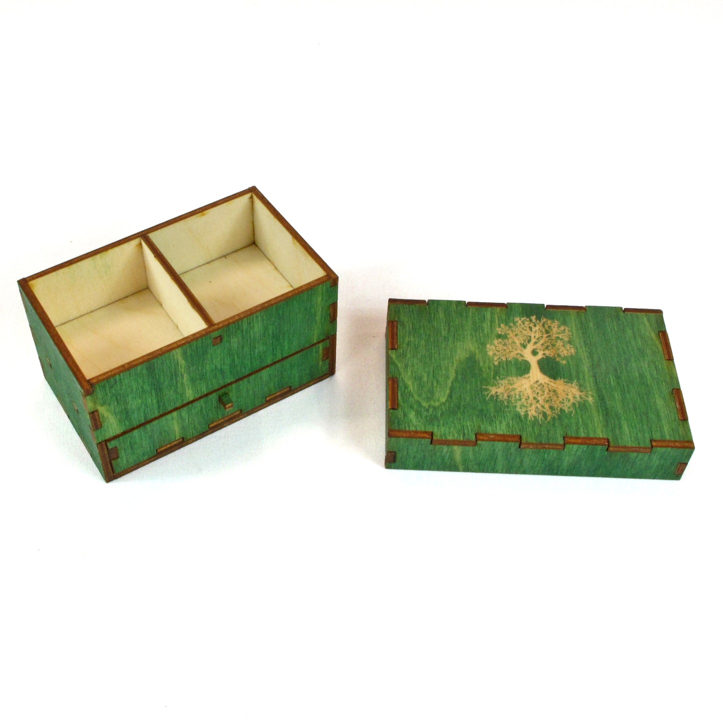 Trinket Boxes - Green