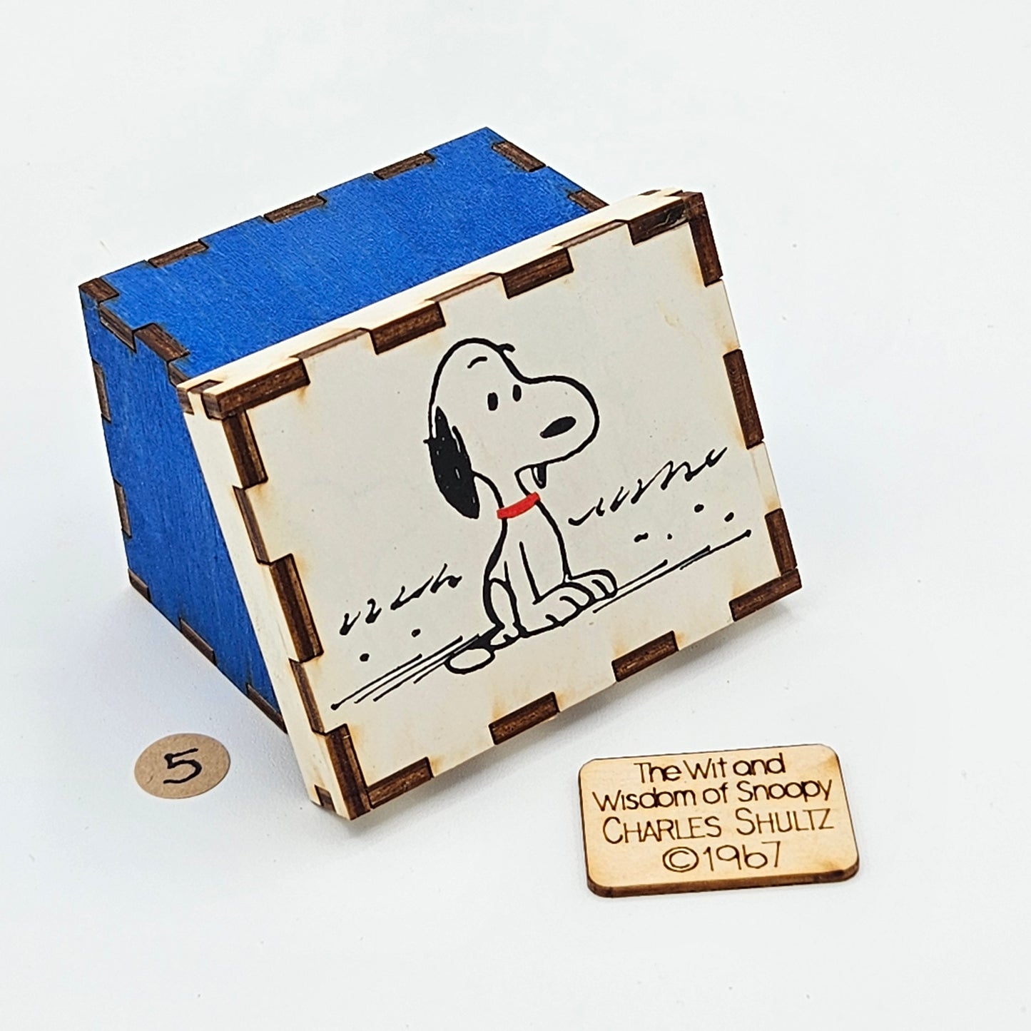 1967 "The Wit and Wisdom of Snoopy" Story Boxes