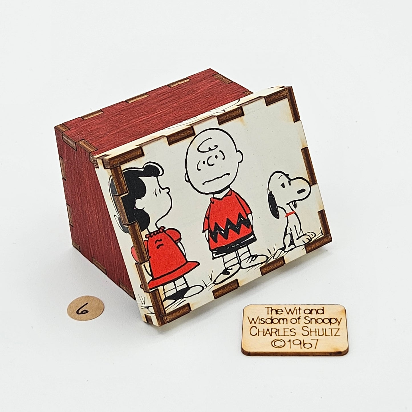 1967 "The Wit and Wisdom of Snoopy" Story Boxes