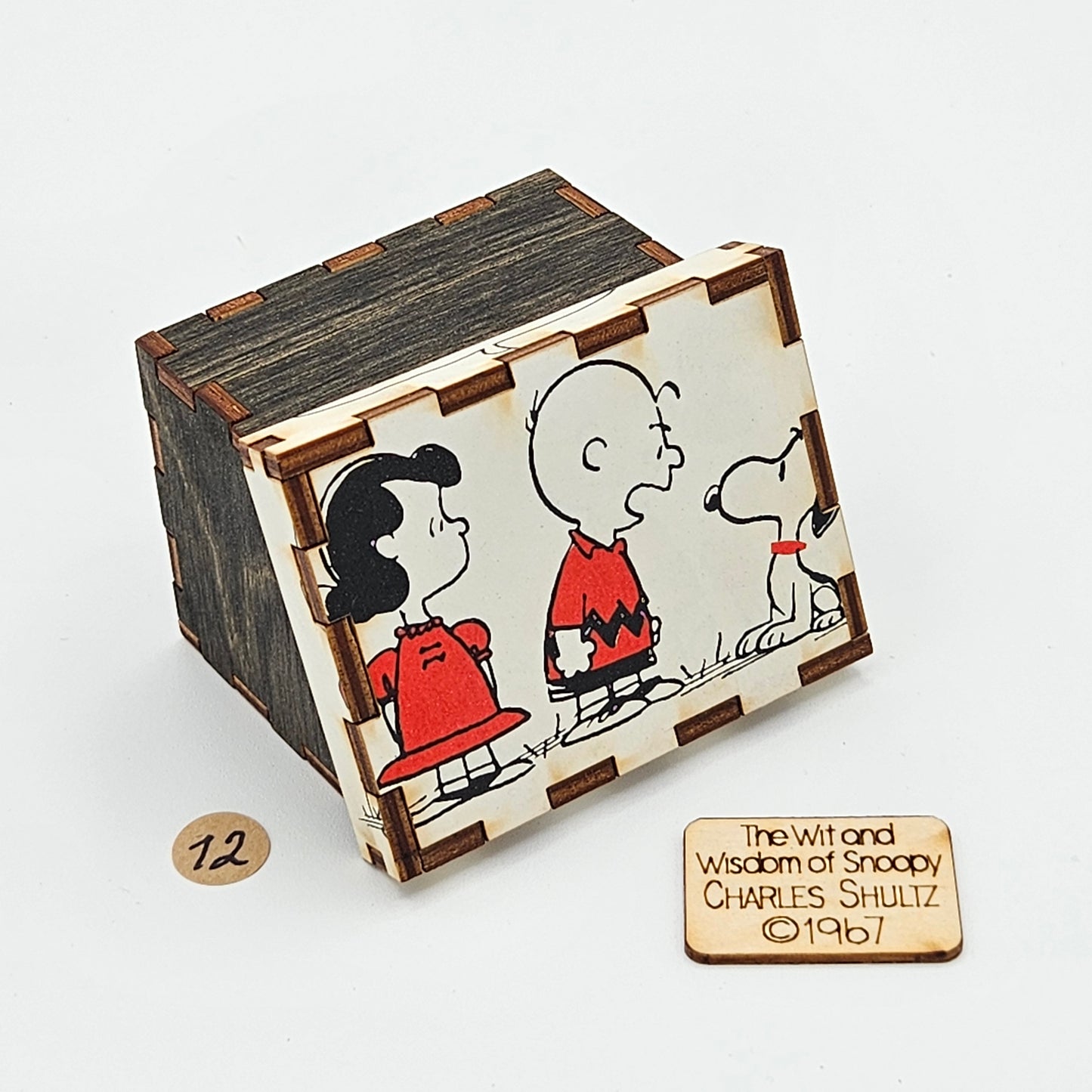 1967 "The Wit and Wisdom of Snoopy" Story Boxes