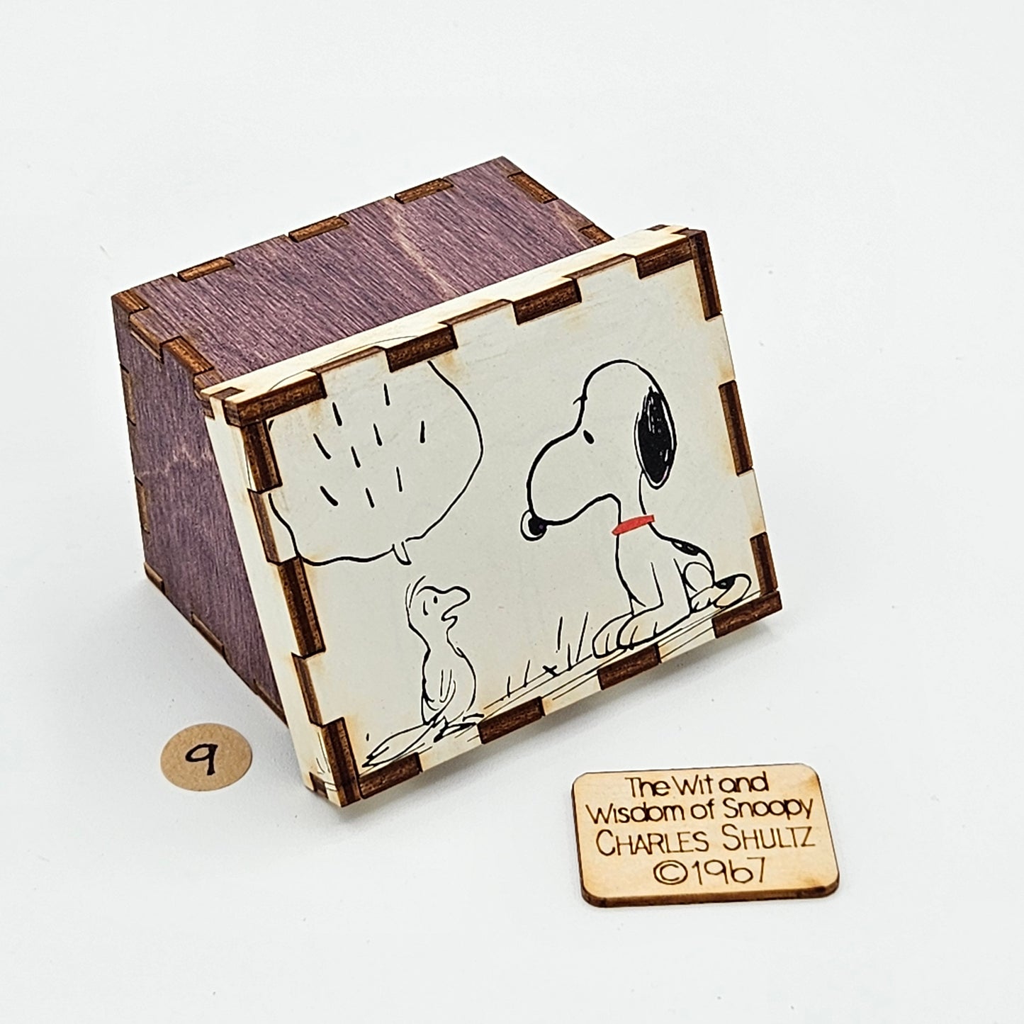 1967 "The Wit and Wisdom of Snoopy" Story Boxes