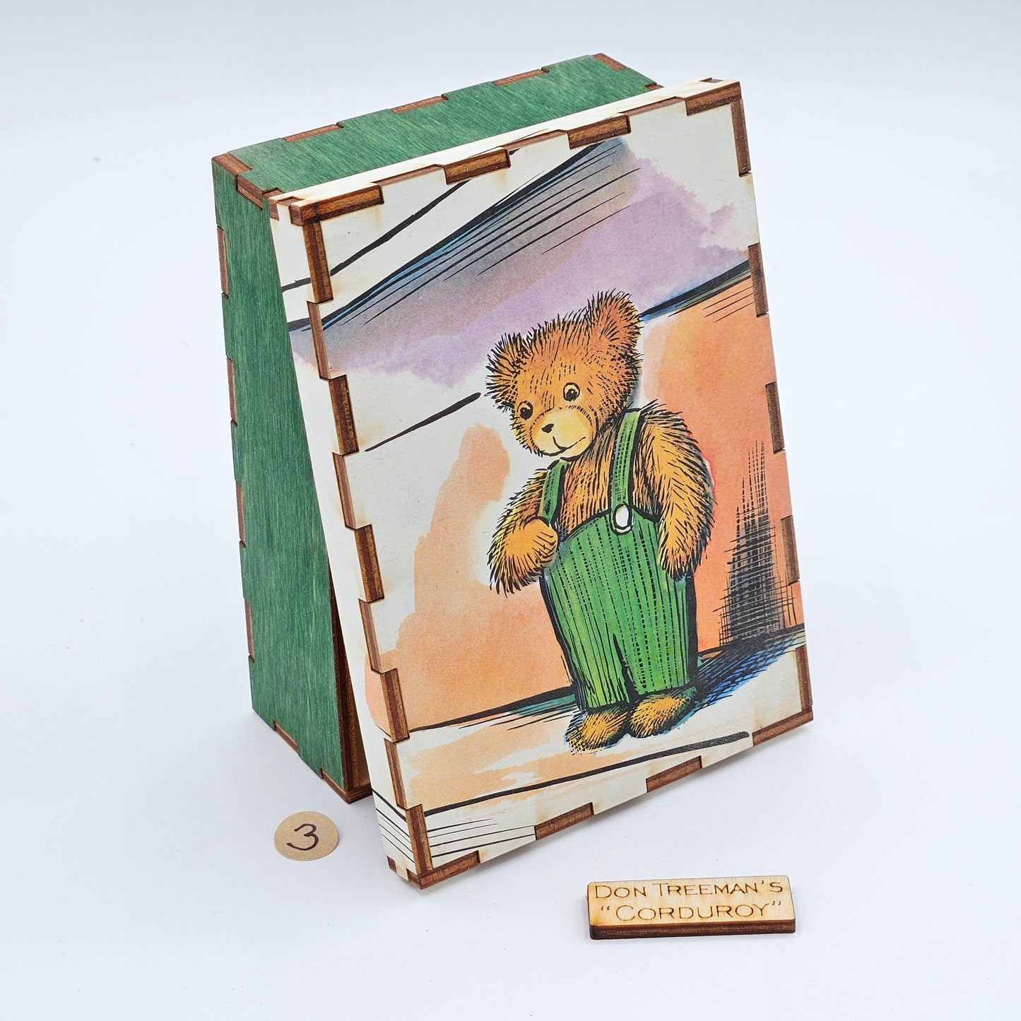 Corduroy Story Boxes