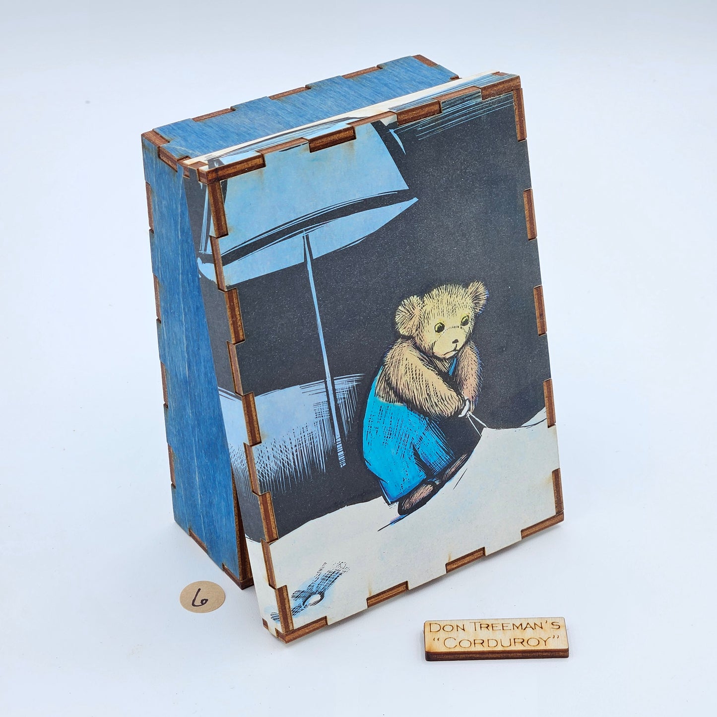 Corduroy Story Boxes