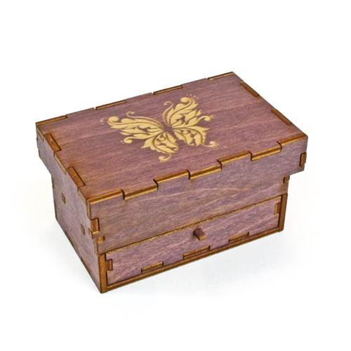 Trinket Boxes - Purple